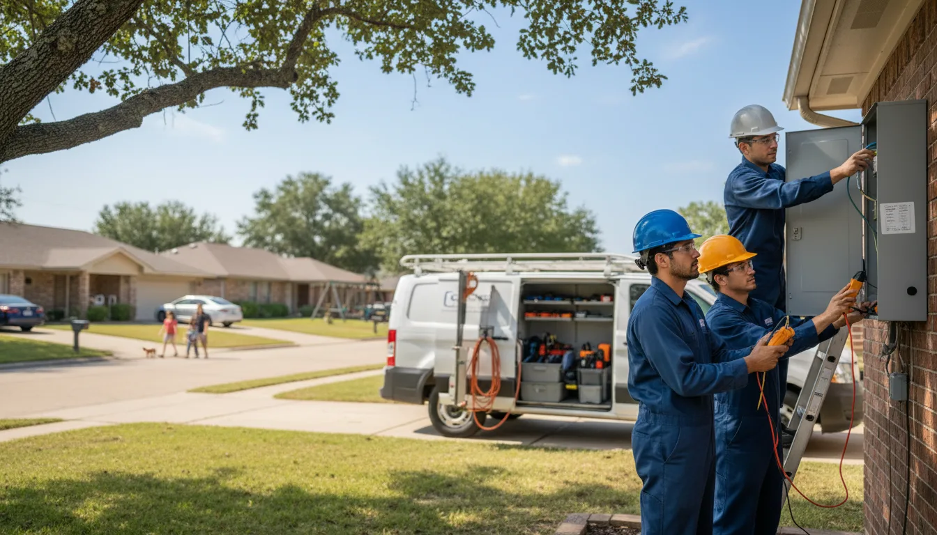 Certified electrician providing emergency electrical services in Richland, MI